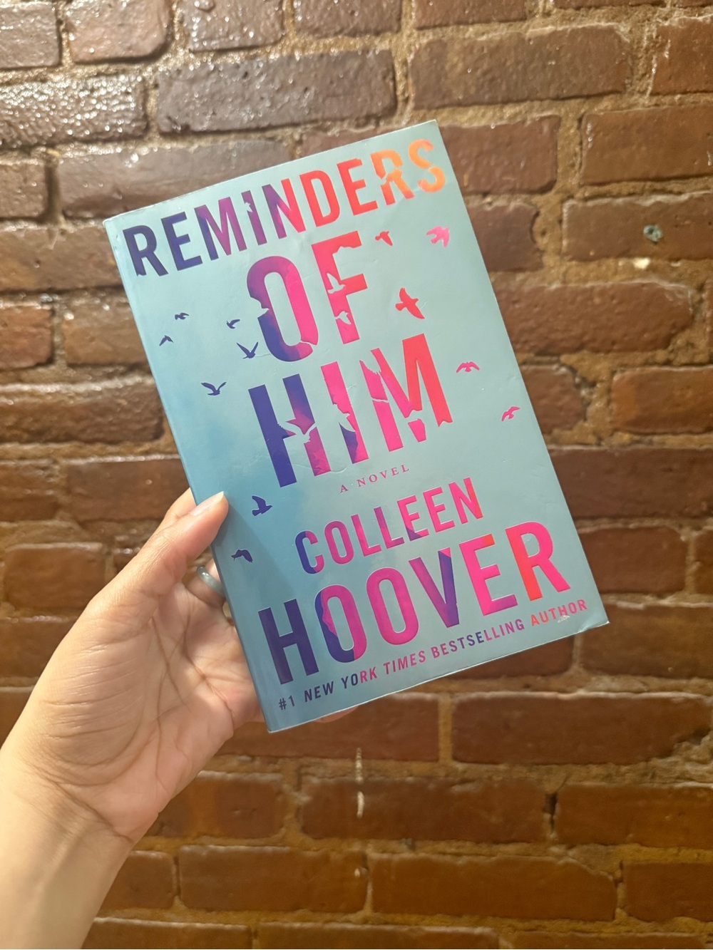 Reminders of Him by Colleen Hoover Paperback Book